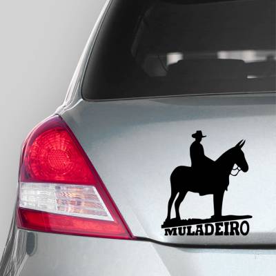 Adesivo de Carro Muladeiro