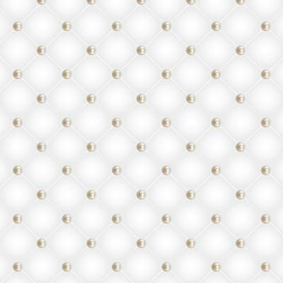 Papel de Parede Matelasse e Pérola Branco
