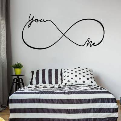 Adesivo de Parede Infinito You And Me