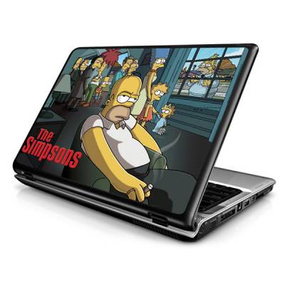 Adesivo Skin para Notebook / Netbook Os Simpsons modelo 2