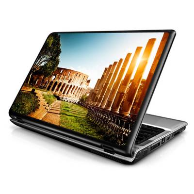Adesivo Skin para Notebook / Netbook Pontos Turísticos Coliseu