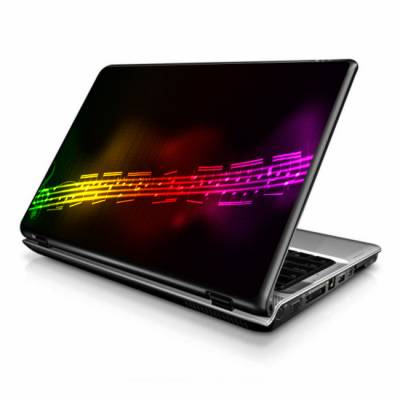 Adesivo Skin para Notebook / Netbook musica partitura