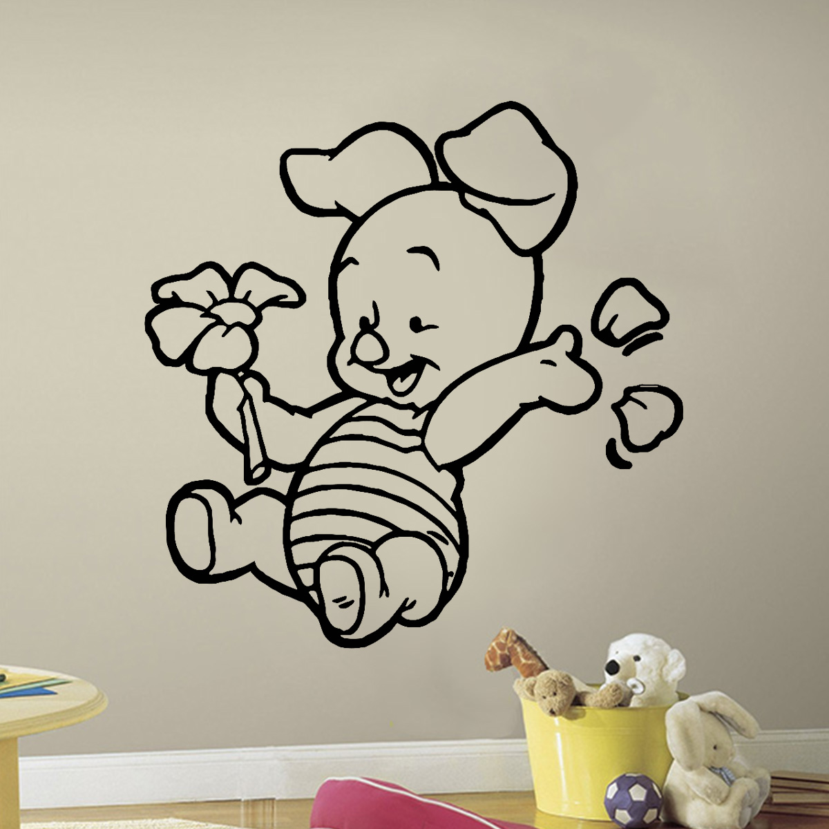 Adesivo de Parede Leit u00e3o Ursinho Pooh Artesanato De Jornal ~ Adesivo de Parede Leit u00e3o Ursinho Pooh