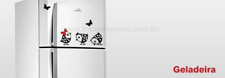 adesivo decorativo para geladeira